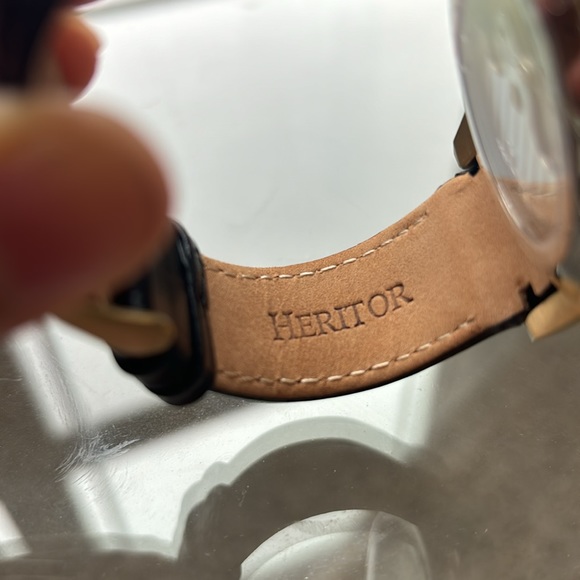 NWT Authentic HERITOR Automatic Men Watch - Picture 6 of 10